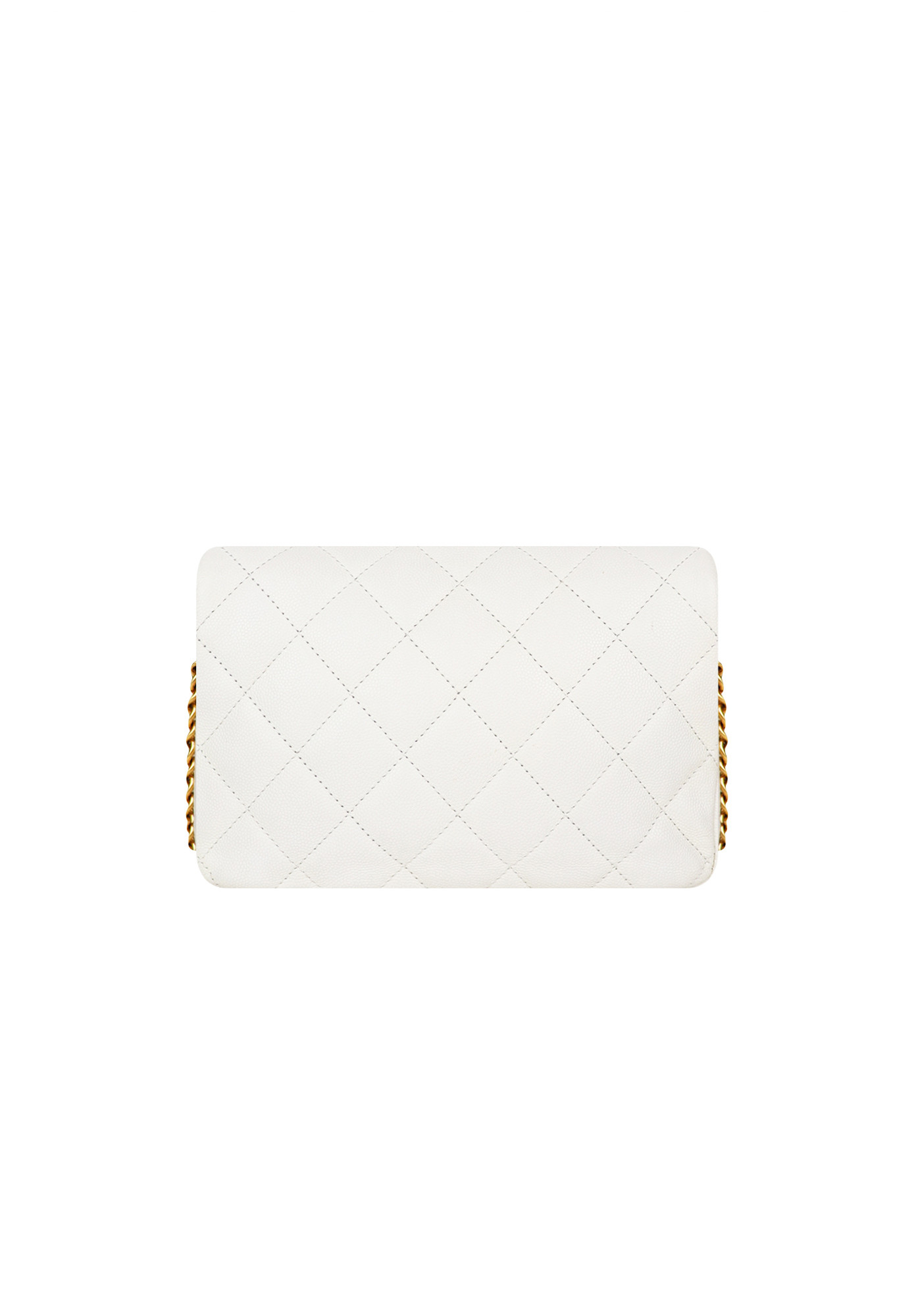 Белая сумка Chanel Coco You Mini Flap