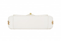 Белая сумка Chanel Coco You Mini Flap