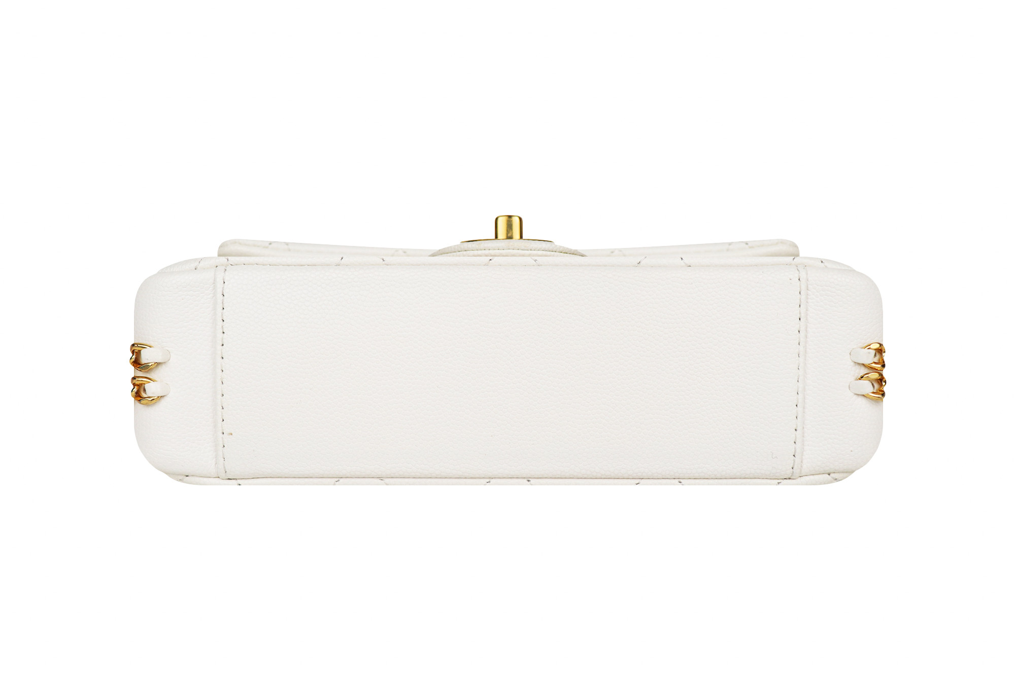 Белая сумка Chanel Coco You Mini Flap