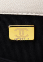Белая сумка Chanel Coco You Mini Flap