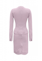 Розовый костюм John Galliano