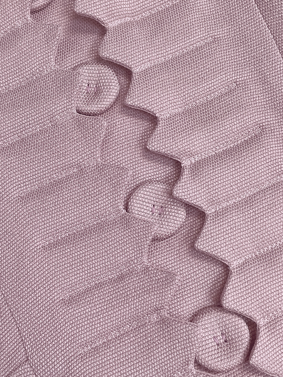 Розовый костюм John Galliano