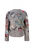 Расшитый бисером свитшот Valentino