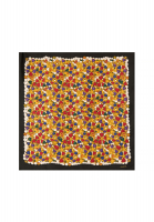 Шелковый платок Chanel с принтом