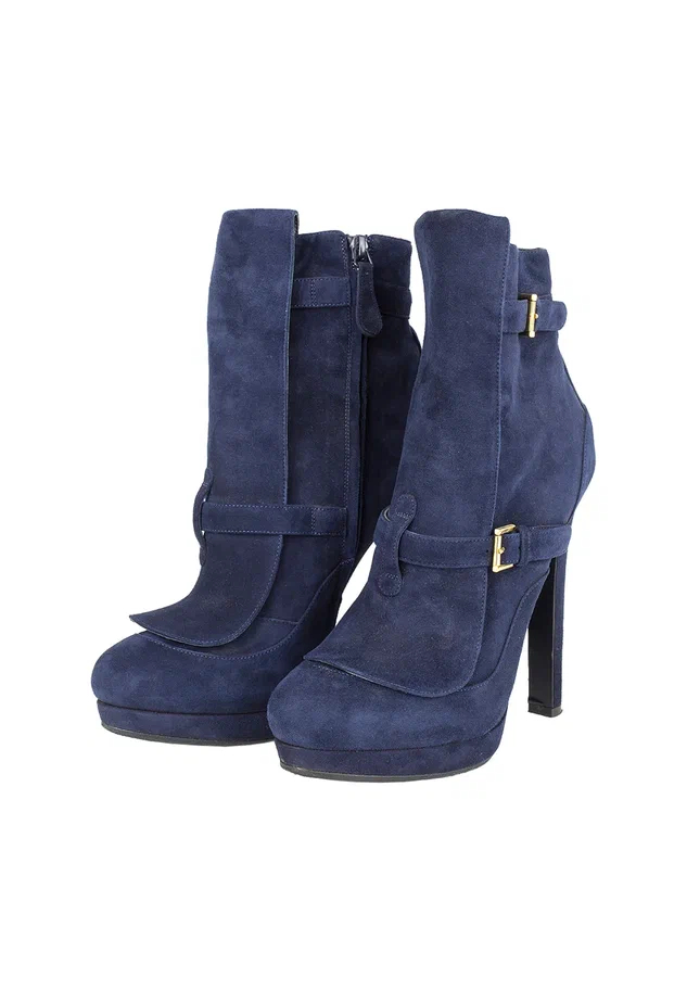 Ботильоны на платформе Alexander McQueen