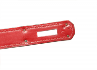 Сумка Hermès Kelly 32 с холщовыми вставками