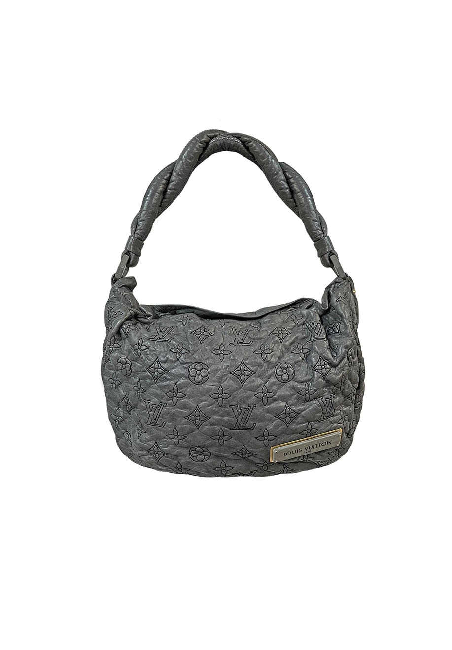 Серая сумка Louis Vuitton Nimbus с монограммами