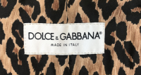 Желтое замшевое пальто Dolce&Gabbana