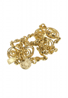 Золотистое колье Yves Saint Laurent