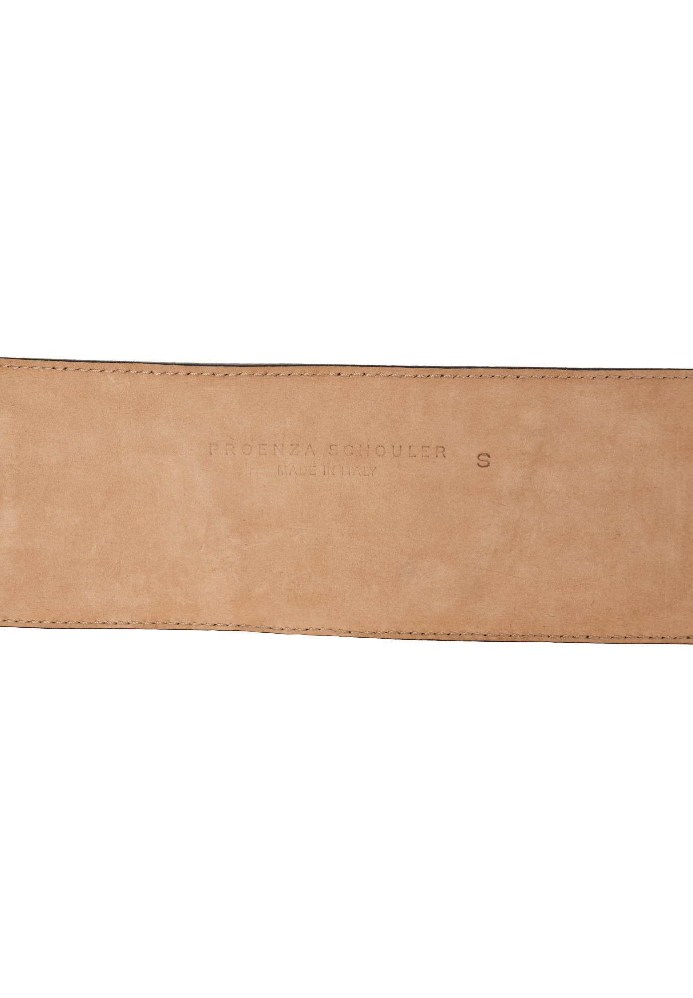 Широкий кожаный ремень Proenza Schouler