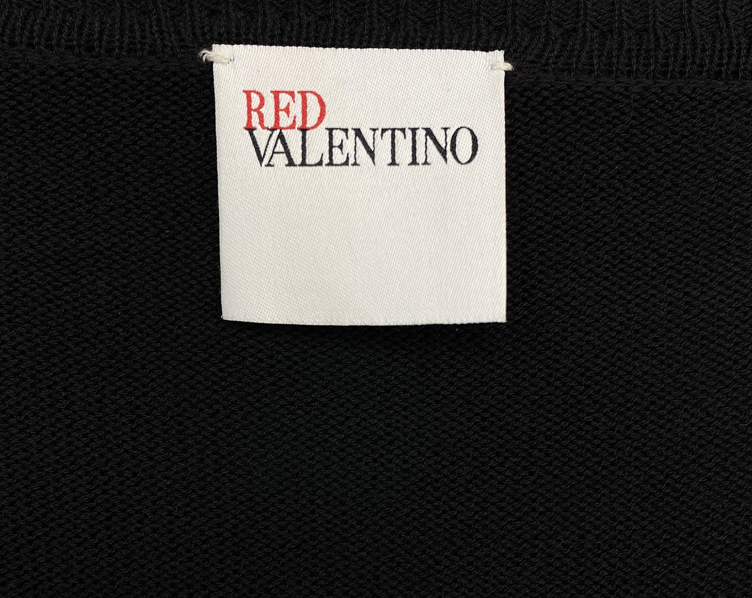 Чёрный кардиган Red Valentino