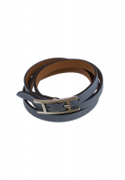 Серый браслет Hermès Hapi 3 Bracelet Swift