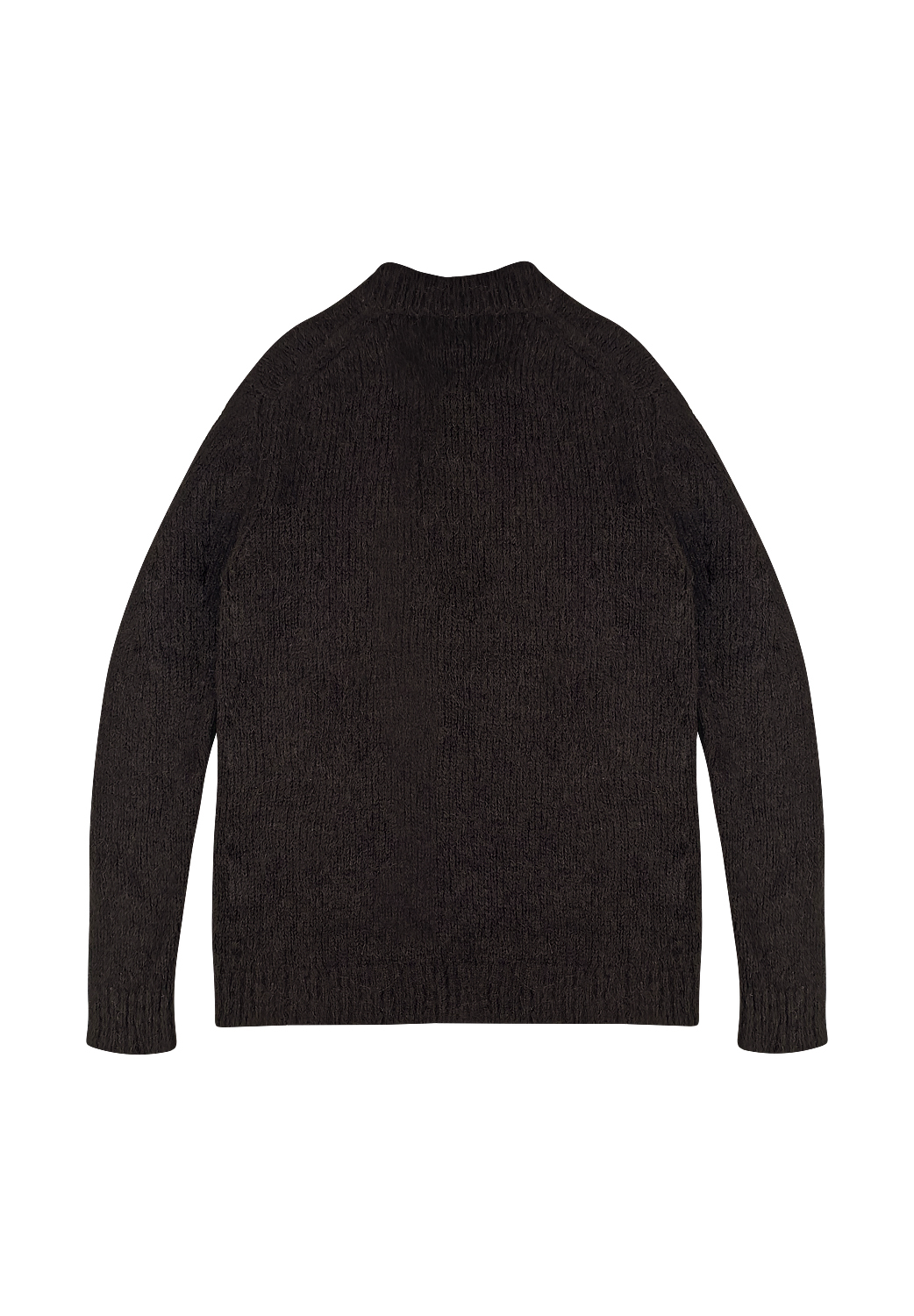 Коричневый кардиган Prada 