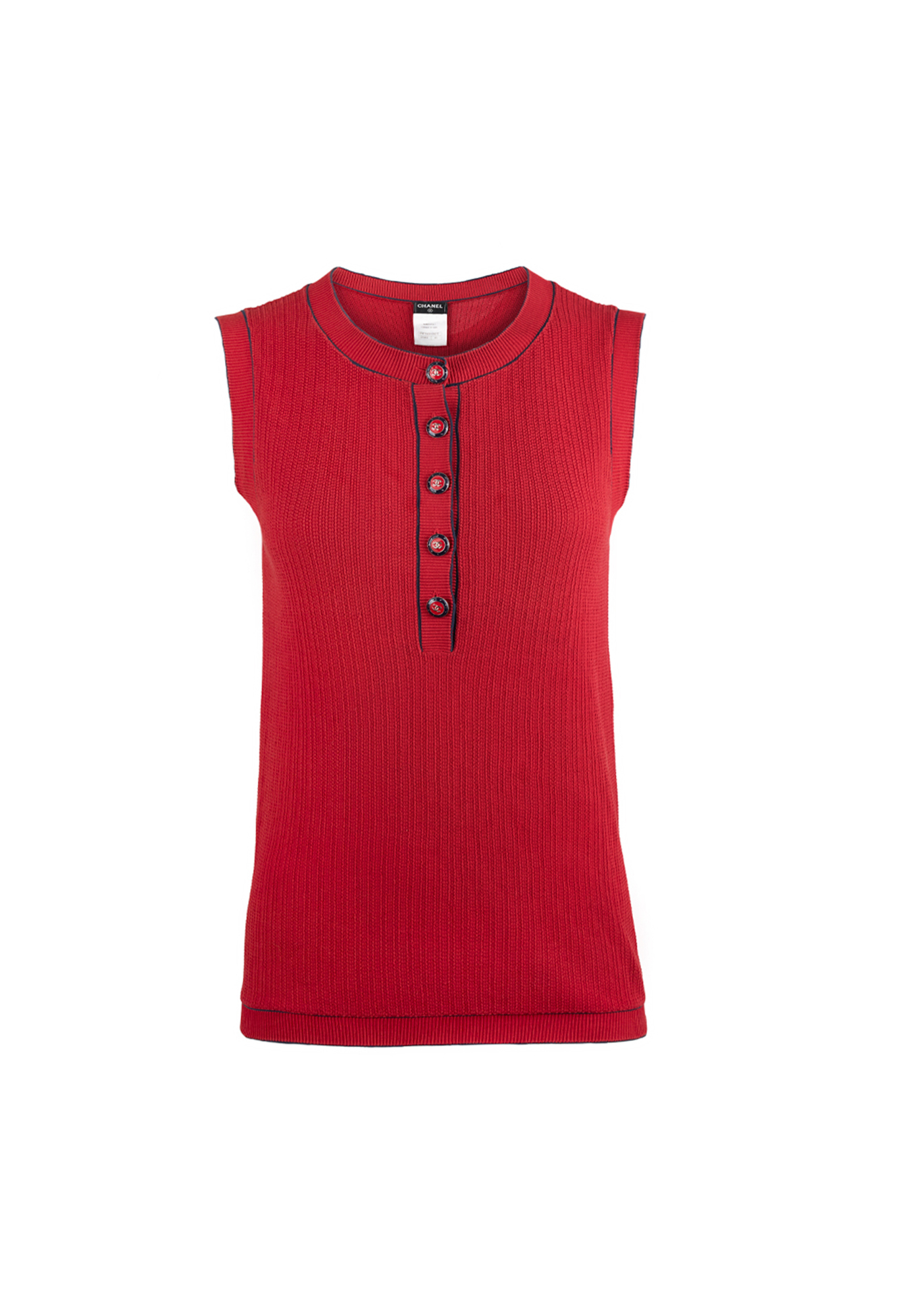 Бордовый топ Chanel 