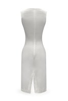 Белое платье Moschino