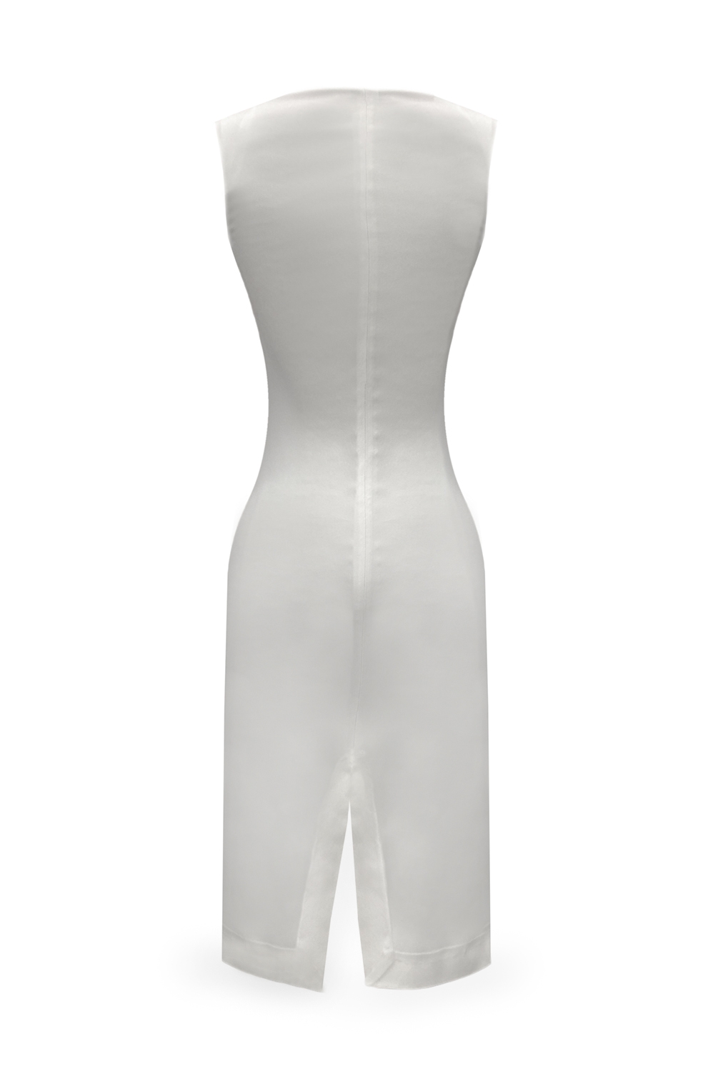 Белое платье Moschino