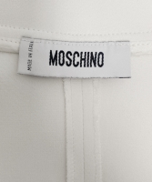 Белое платье Moschino