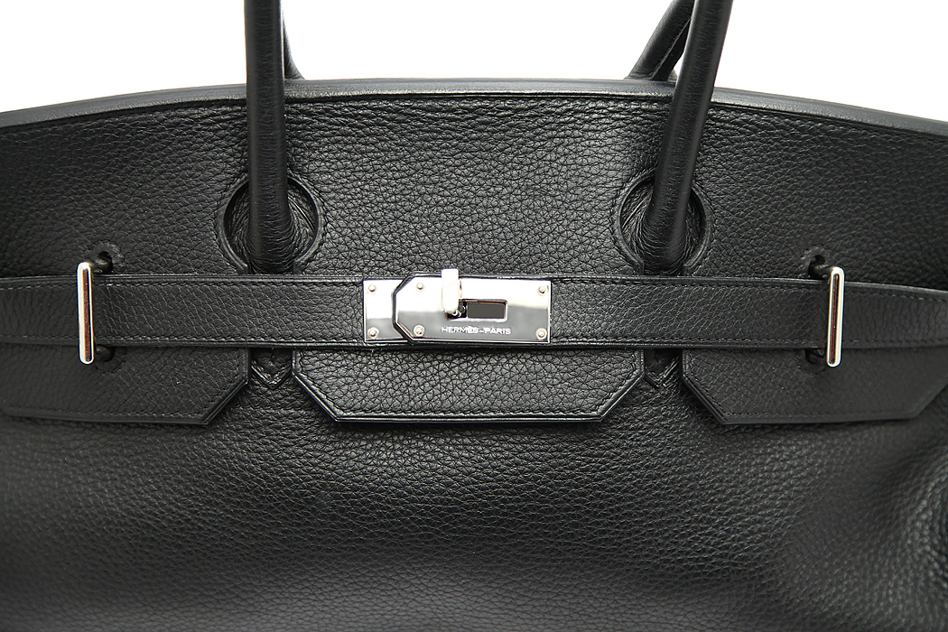 Черная сумка Hermès Birkin Shoulder 42