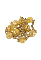 Колье Chanel с логотипами