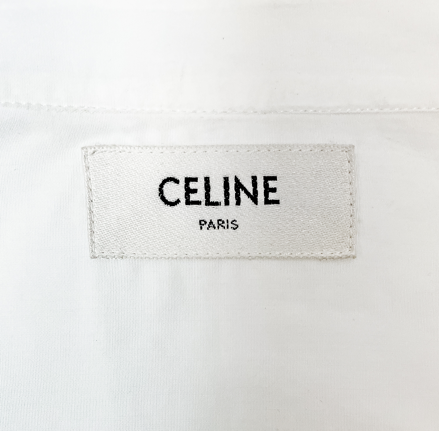 Белая блузка Céline