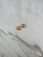 Клипсы Chanel с логотипом