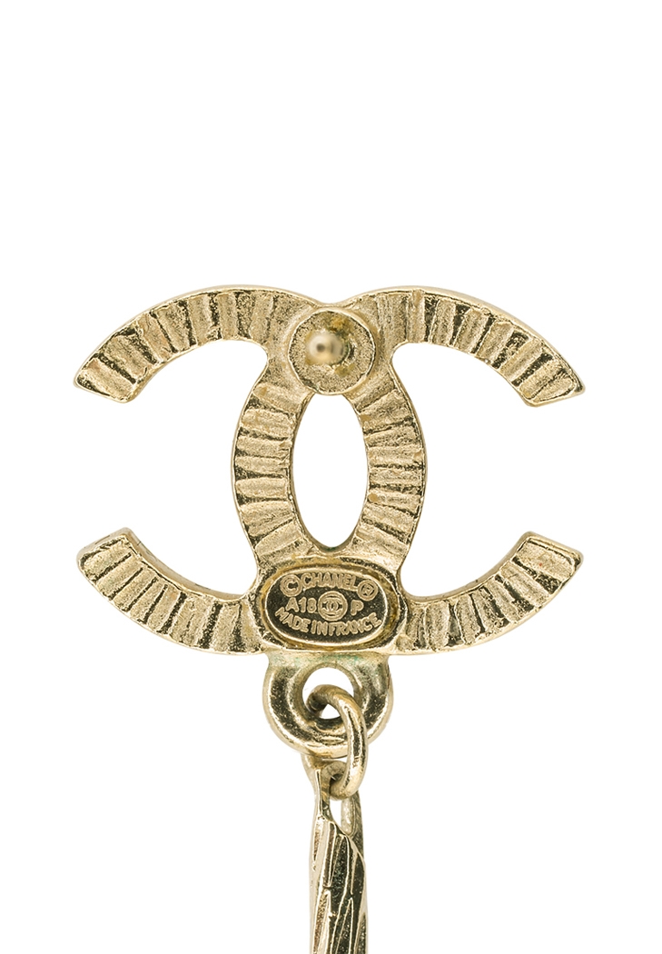 Cерьги-подвески Chanel