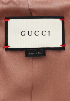 Черная кожаная куртка Gucci с заклепками