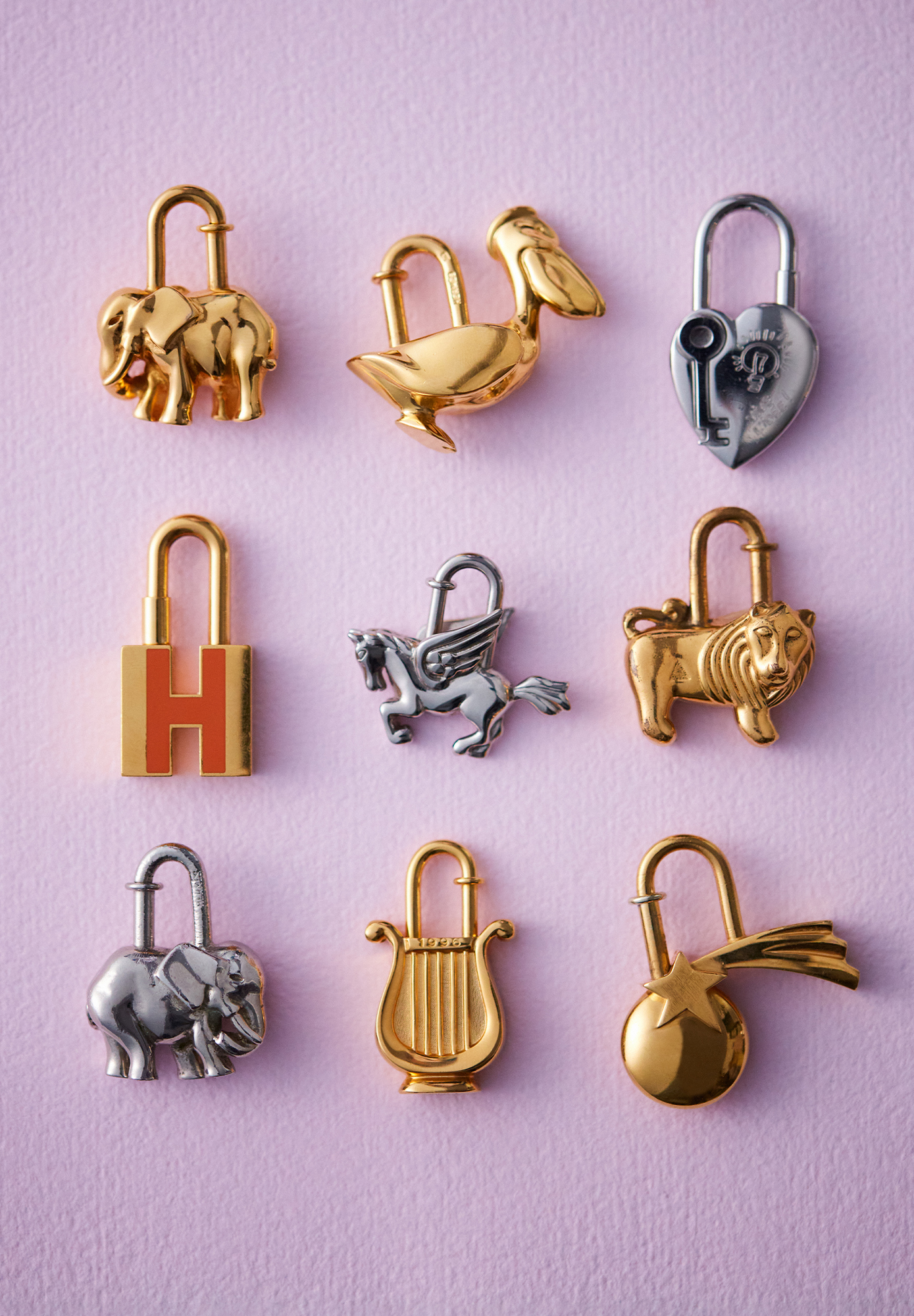 Подвеска Hermès Cadena в форме пеликана