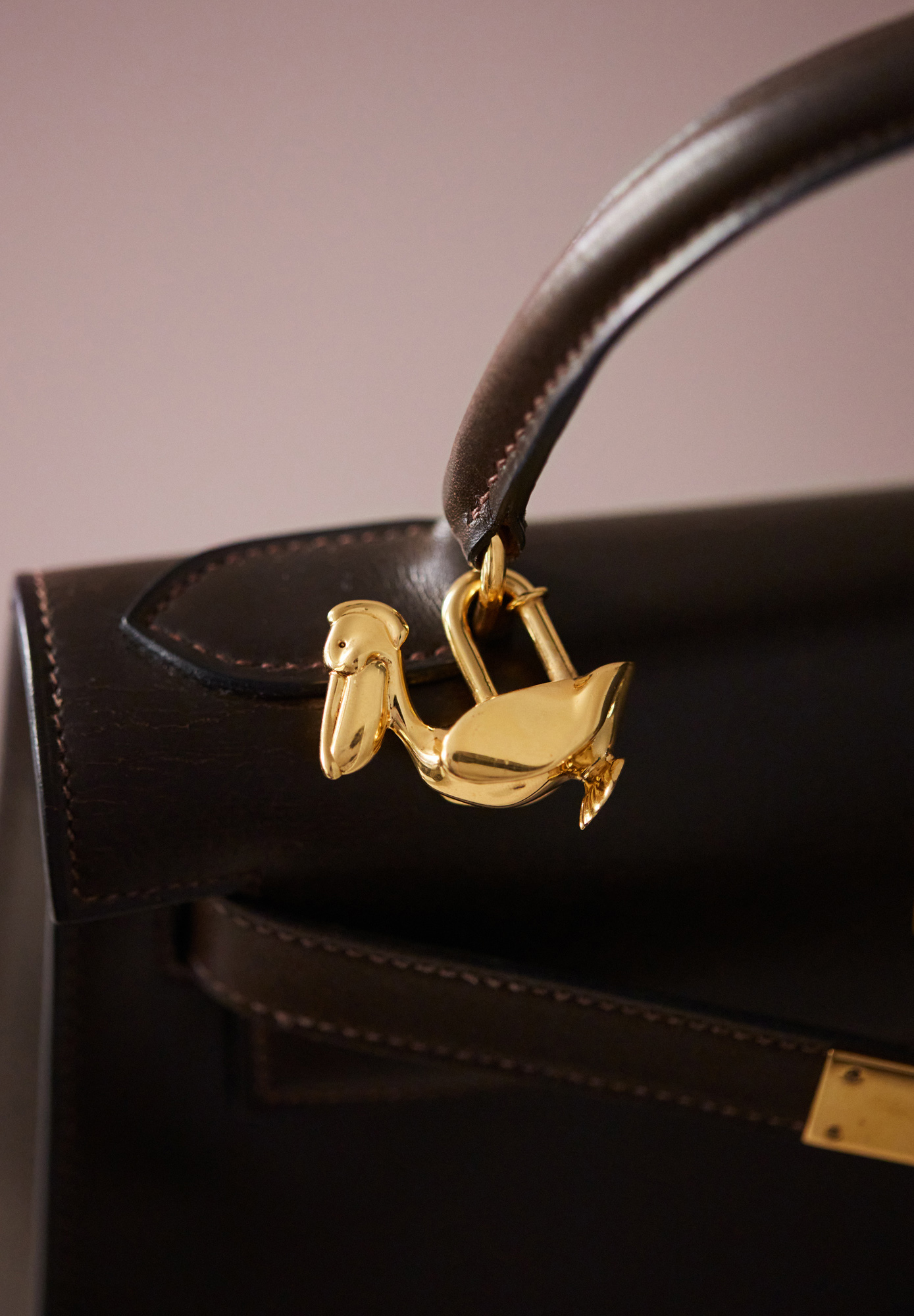 Подвеска Hermès Cadena в форме пеликана