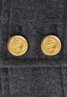 Темно-серая юбка Chanel из шерсти