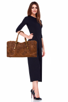 Коричневая сумка Bottega Veneta Cornely Tote