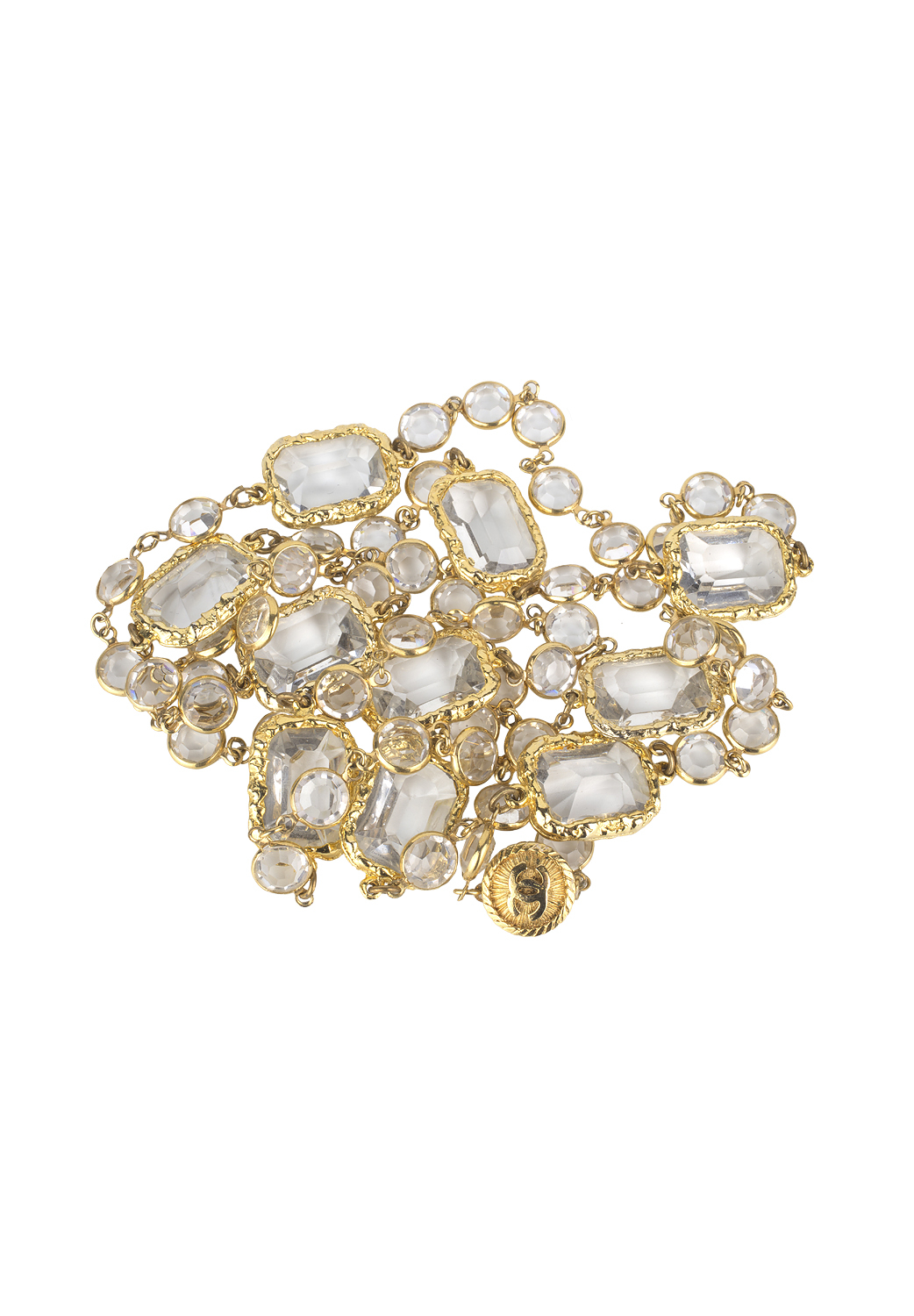 Колье Chanel с кристаллами