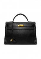 Сумка Hermès Kelly 40 Noir Ardennes