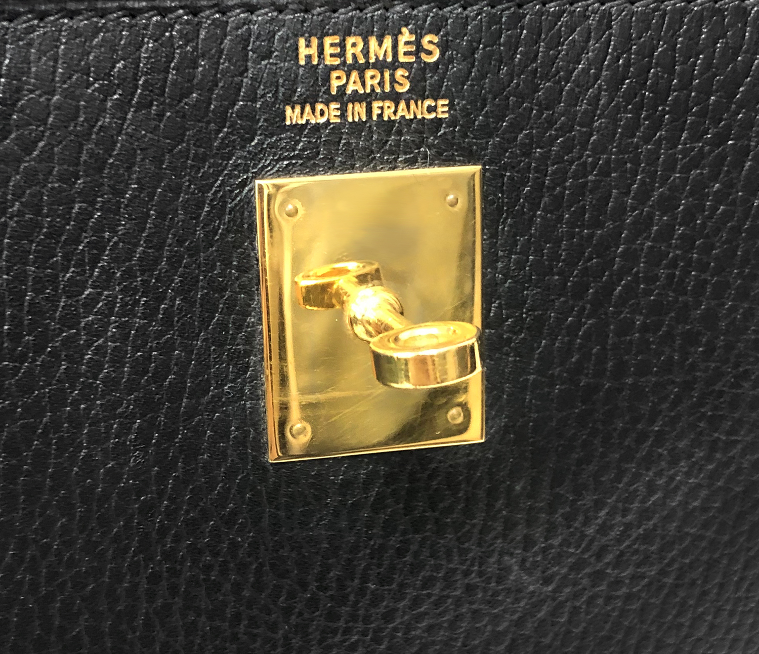 Сумка Hermès Kelly 40 Noir Ardennes