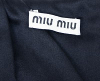Джинсовая рубашка Miu Miu