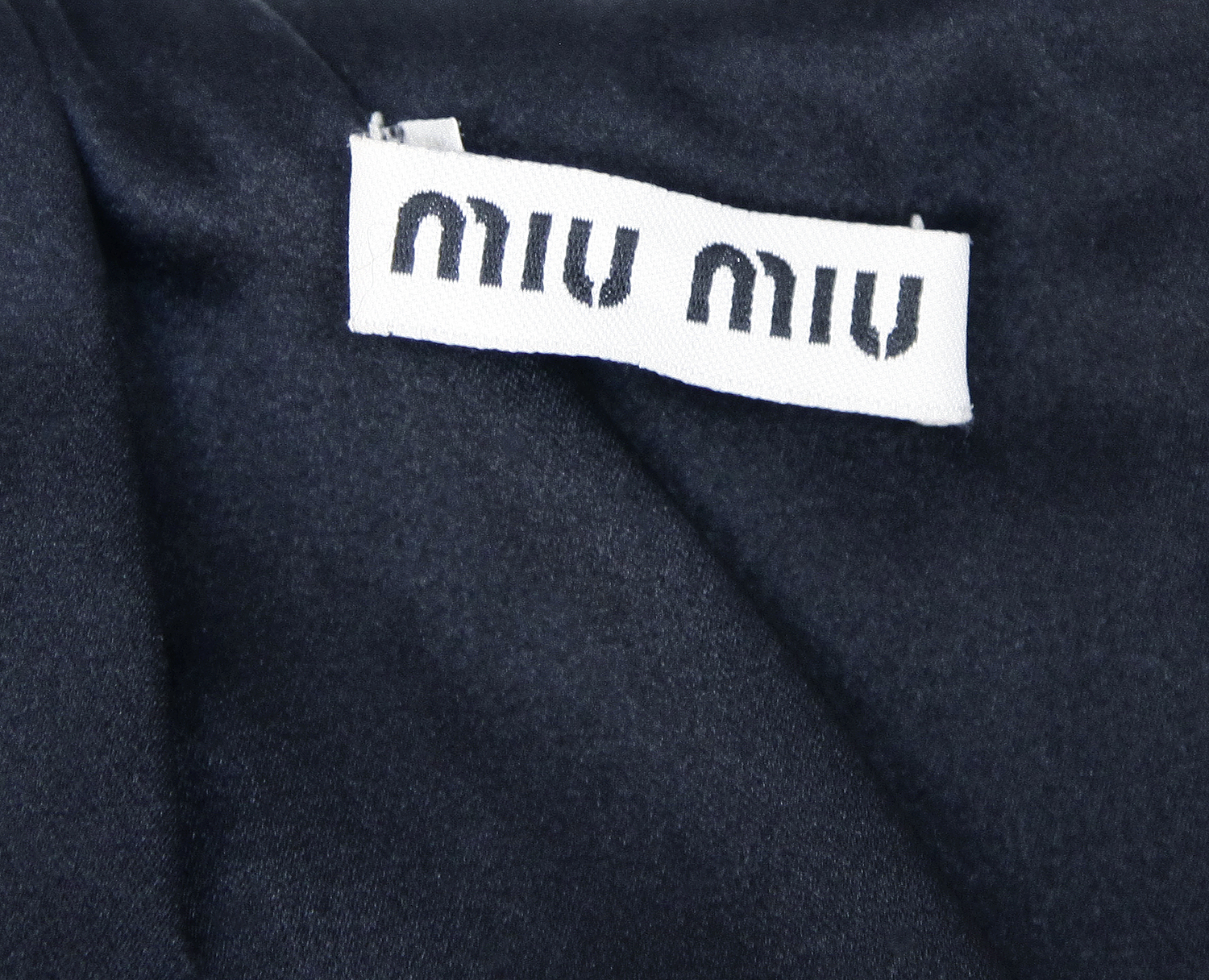 Джинсовая рубашка Miu Miu