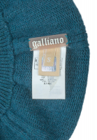 Голубой берет John Galliano