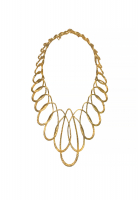 Золотистое колье Christian Dior