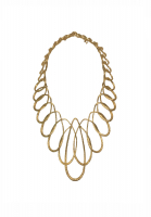 Золотистое колье Christian Dior