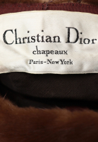 Меховая шапка Christian Dior