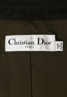 Укороченный жакет Christian Dior в клетку