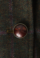 Укороченный жакет Christian Dior в клетку