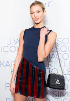 Платье Louis Vuitton с кожаными вставками