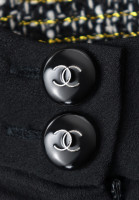 Платье Chanel c твидовой юбкой