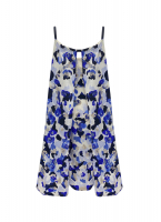 Белое платье Escada с цветами