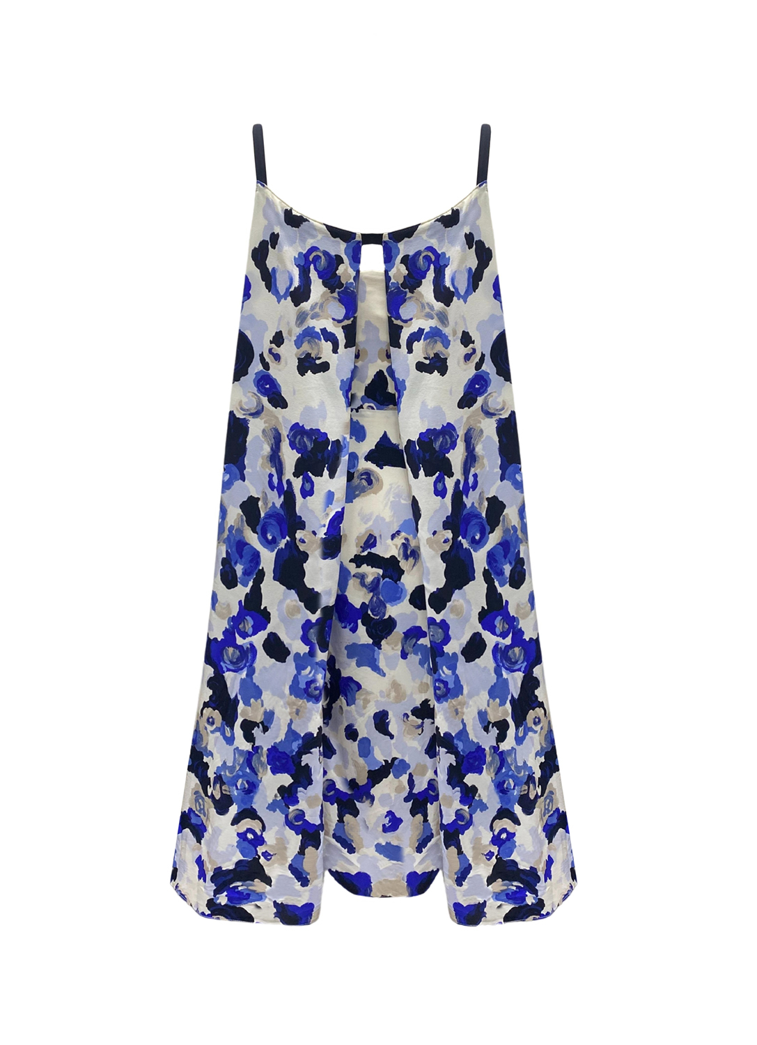 Белое платье Escada с цветами