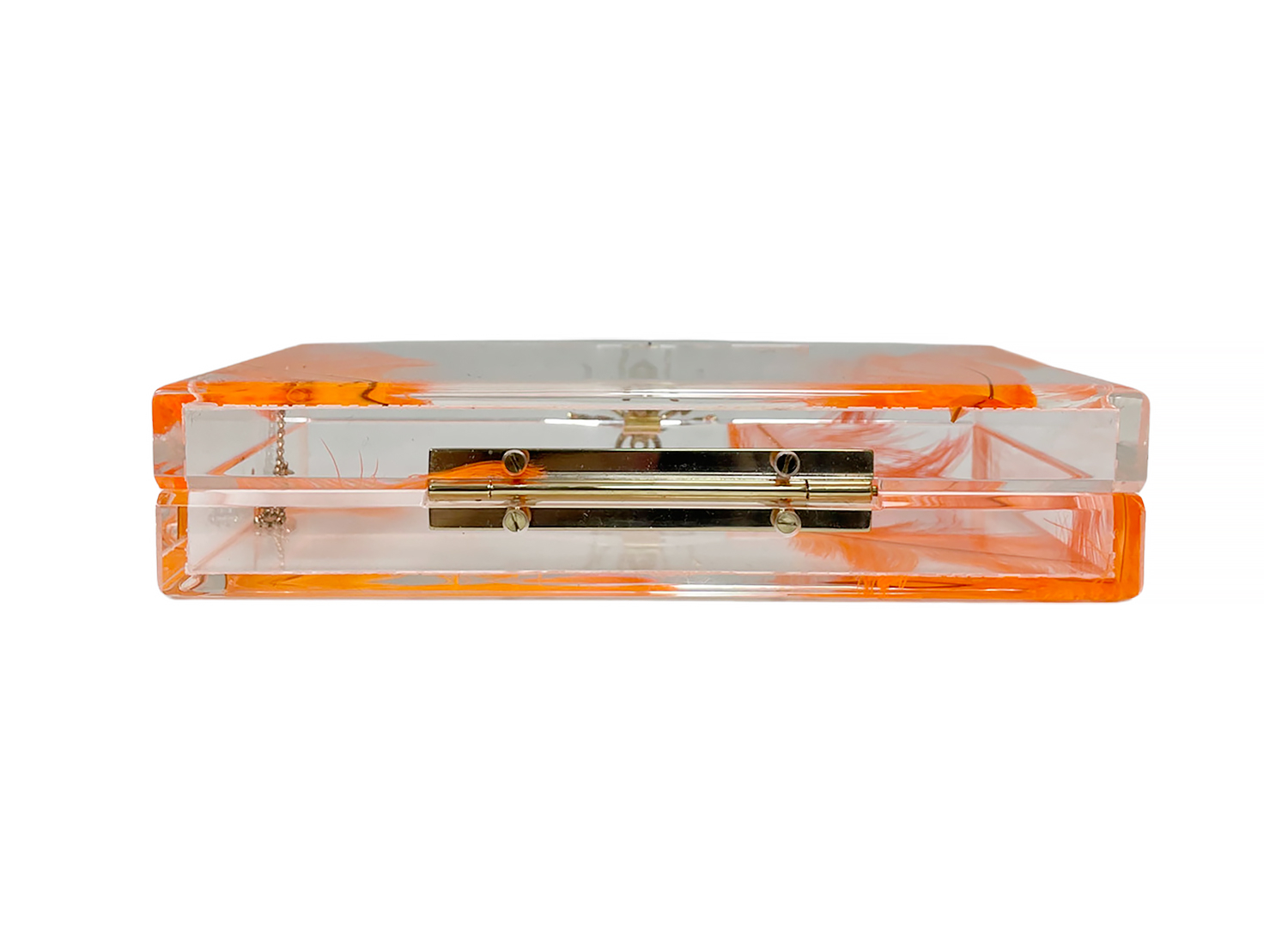 Клатч Charlotte Olympia с перьями