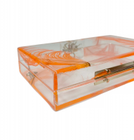 Клатч Charlotte Olympia с перьями