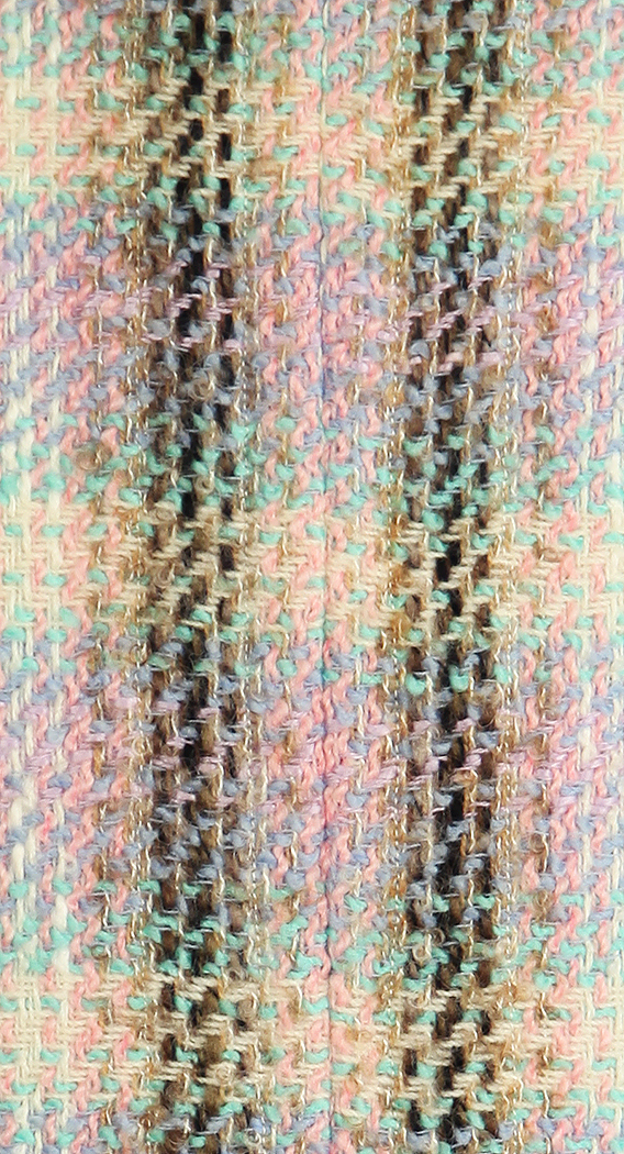 Нежно-пастельный твидовый жакет Chanel