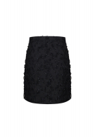 Мини-юбка Balenciaga с бахромой